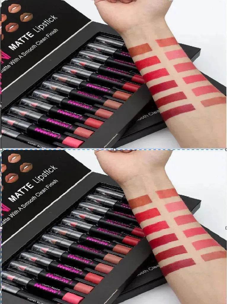 Matte Lipstick Waterproof Long-lasting Velvet Lipstick Set - EX-STOCK Canada