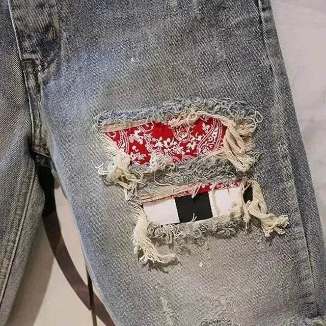 Men's Fashion Casual Ripped Denim Shorts - EX-STOCK Canada