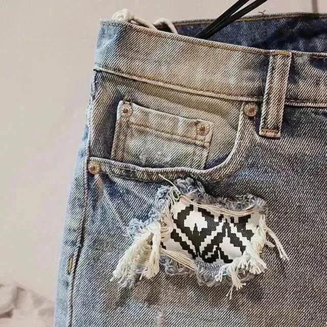 Men's Fashion Casual Ripped Denim Shorts - EX-STOCK Canada