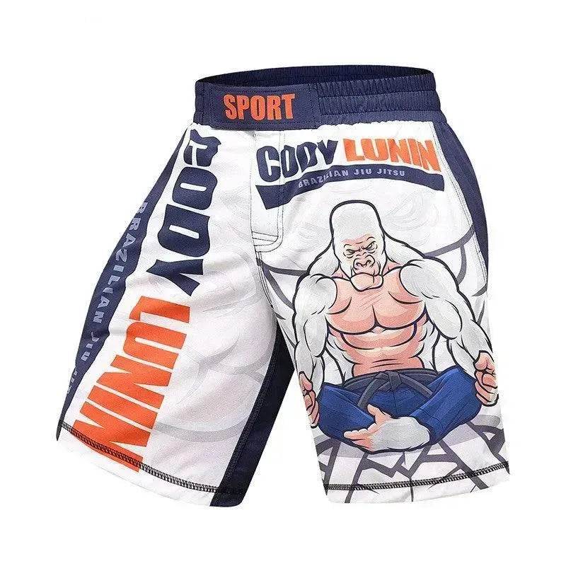 Men's Gym Jiu Jitsu Sanda Shorts - EX-STOCK Canada