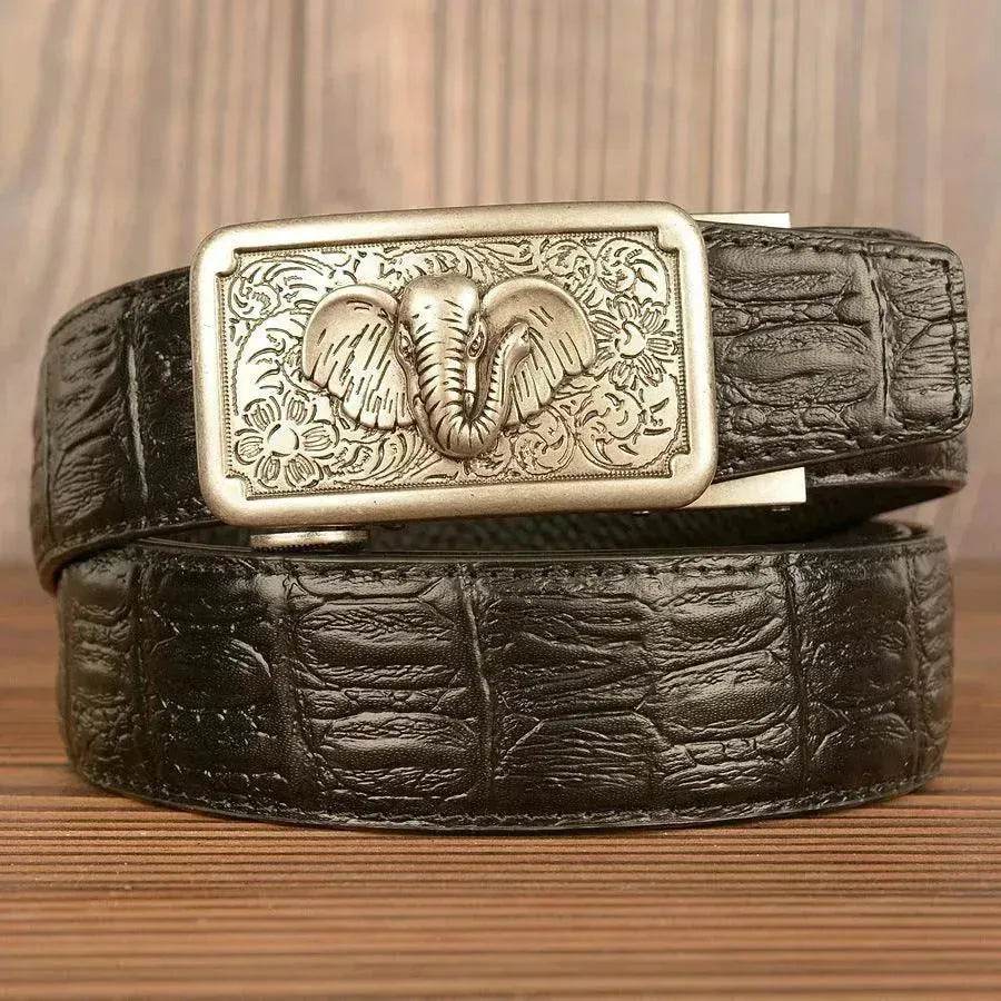 Men's Personality Is Like Automatic Top Leather Belt - EX-STOCK Canada