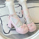 Mid Heel Platform Cute Single-layer Shoe Kid s Lolita Shoes - EX-STOCK Canada