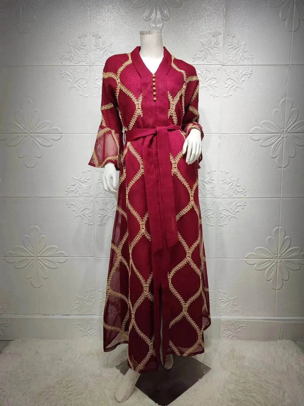 Middle East Arab Temperament Gauze Dress - EX-STOCK Canada