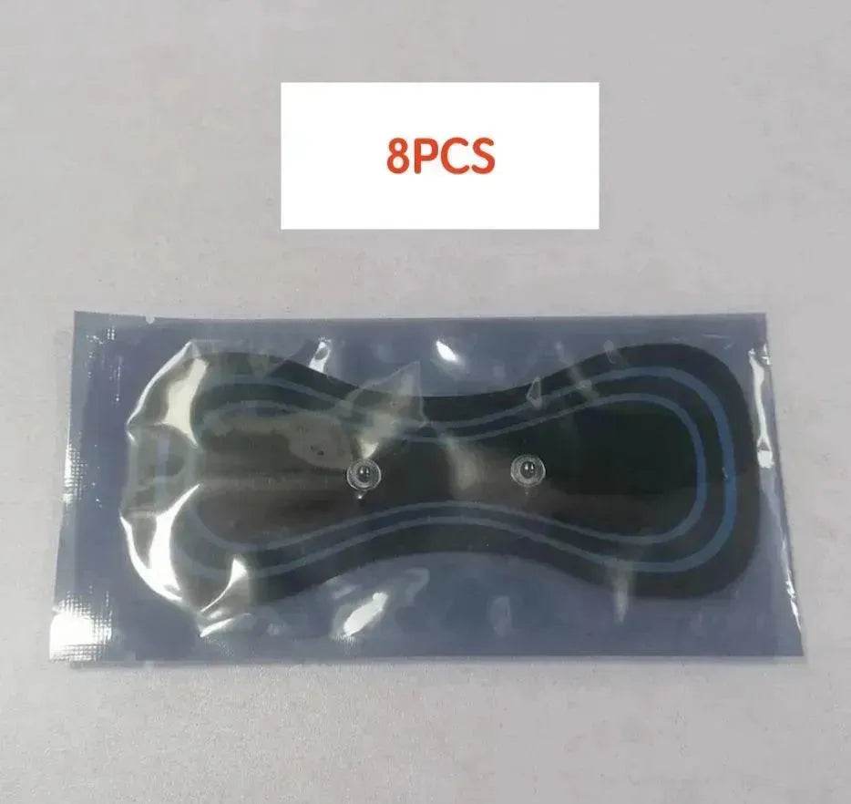 Mini Massage Pad Smart LCD Display Electrotherapy Massager Cervical Spine Waist Back Butterfly Instrument Pocket - EX-STOCK Canada