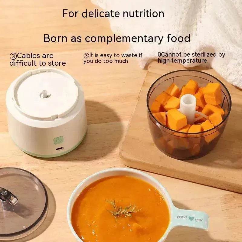 Mini Meat Grinder Household Electric Small Mixer Mincing Machine Automatic Multi-function Filling Intelligent Cooking Machine - EX-STOCK Canada