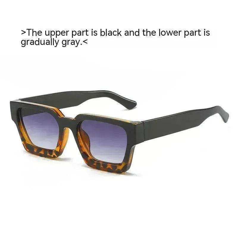 Minimalist And Versatile European And American Thick Frame Sunglasses - EX-STOCK Canada