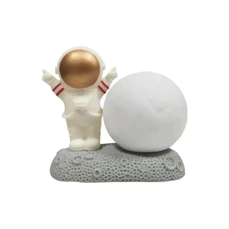 Modern Creative Astronaut Small Night Lamp Decoration Net Red Room Bedside Desktop Layout Small Desk Lamp Home - EX-STOCK Canada