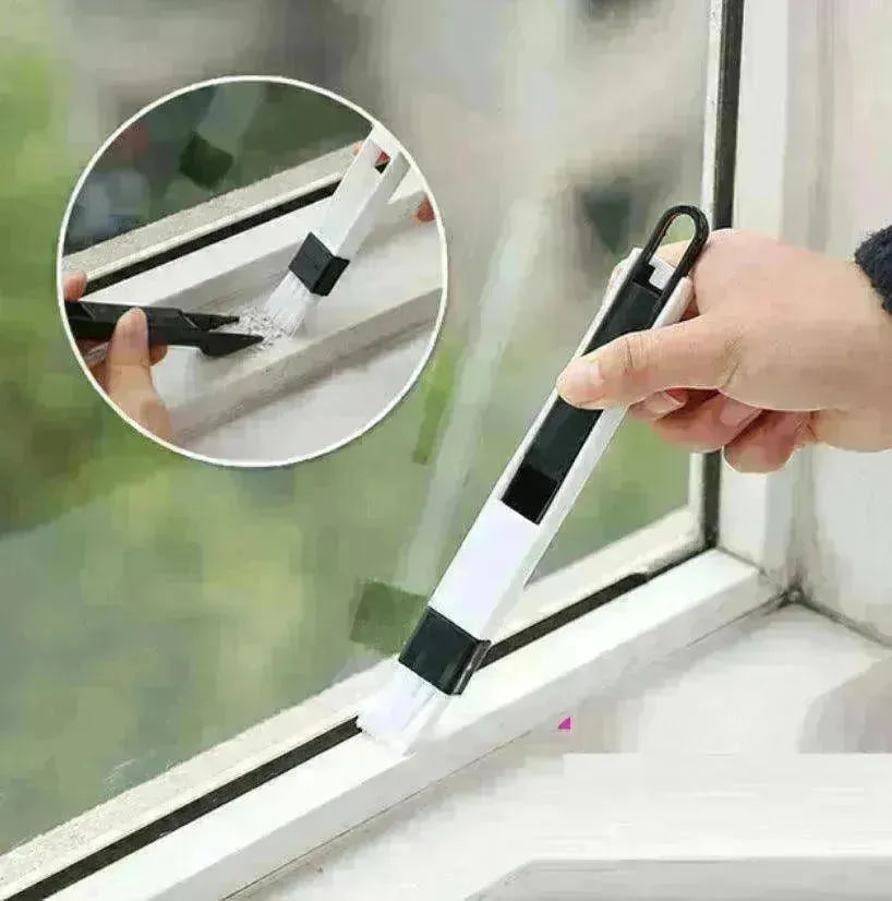Multi purpose Groove Cleaning Brush With Dustpan Gap for Corners - EX-STOCK CANADA