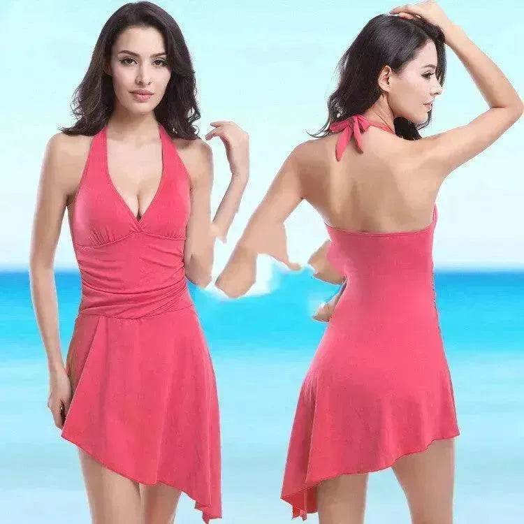 Multi-wear Beach Skirt Two-in-one Swimsuit - EX-STOCK Canada