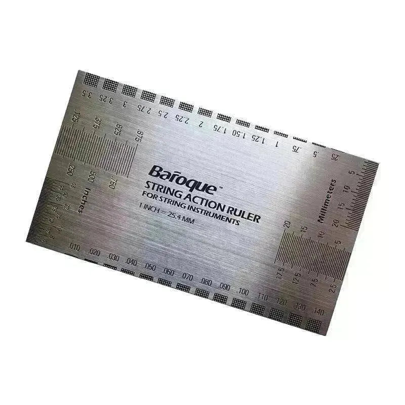 Multifunctional guitar height measuring ruler - EX-STOCK CANADA