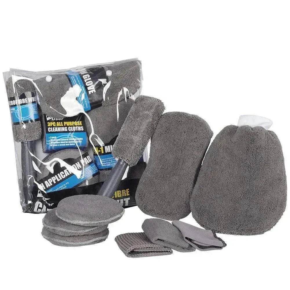 Multifunctional Household Car Wash Cleaning Nine Piece Set - EX-STOCK Canada