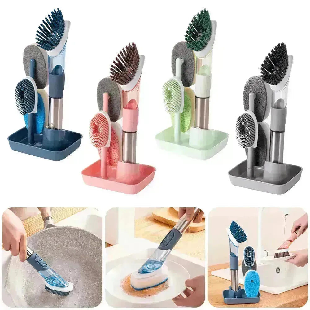 Multifunctional Oily Sponge Cleaning Dish Brush - EX-STOCK CANADA