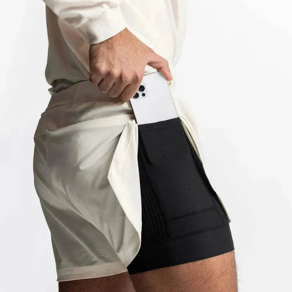 Muscle Men's Gym Sports Shorts Stretch - EX-STOCK Canada