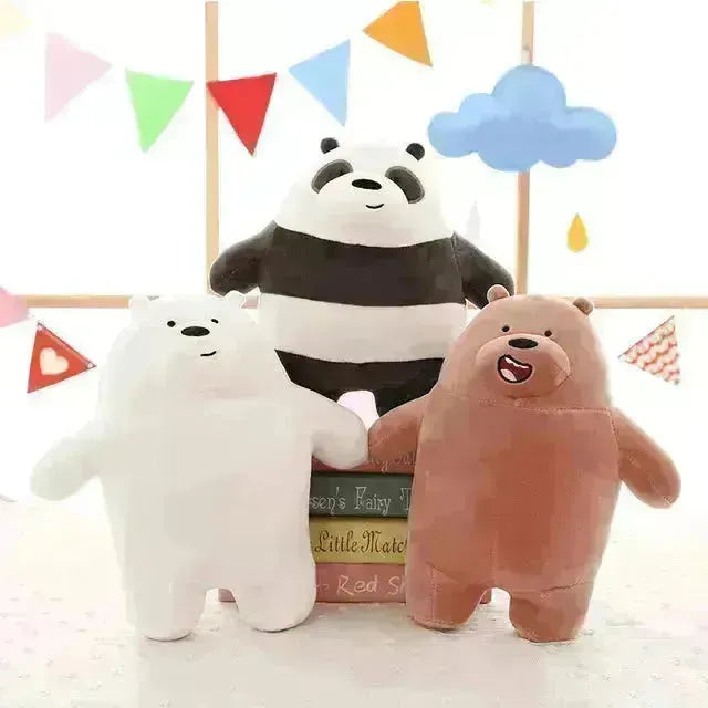 Naked bear soft toy - EX-STOCK CANADA
