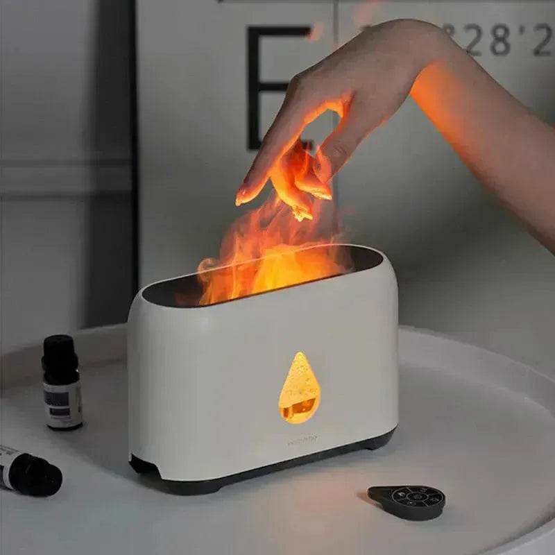 New Arrivals Home Appliances Mini Remote Control Flame Diffuser Air Humidifier - EX-STOCK Canada