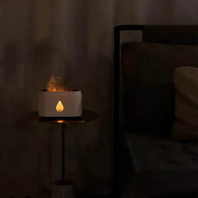 New Arrivals Home Appliances Mini Remote Control Flame Diffuser Air Humidifier - EX-STOCK Canada