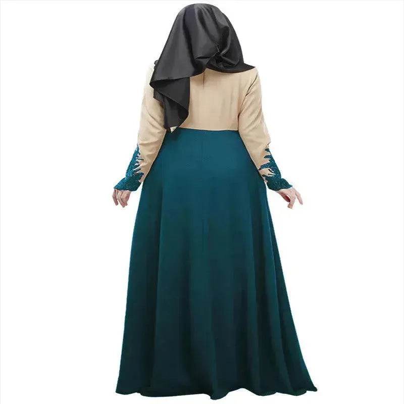 New color matching Arab long skirt - EX-STOCK Canada