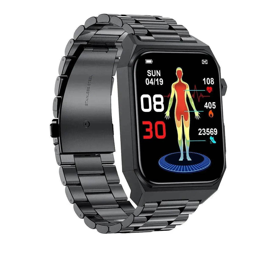 New E530 Blood Glucose Smart Watch ECG - EX-STOCK Canada