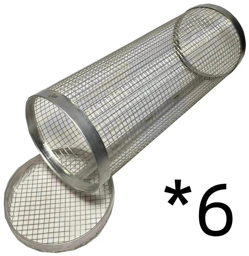 New Grilling Basket BBQ Basket Stainless Steel Grill Outdoor Picnic Camping Barbecue Cooking Supplies - EX-STOCK Canada