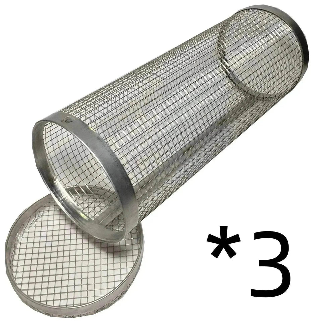 New Grilling Basket BBQ Basket Stainless Steel Grill Outdoor Picnic Camping Barbecue Cooking Supplies - EX-STOCK Canada