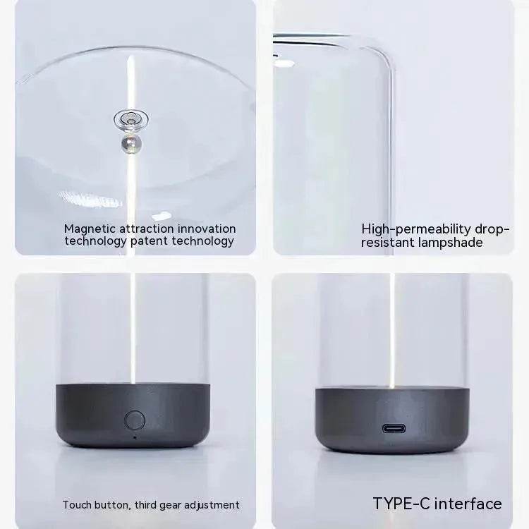 New LED Camping Light Type-c Rechargeable Portable Night Light With High Transparency And Anti Drop Creative Atmosphere Light - EX-STOCK Canada