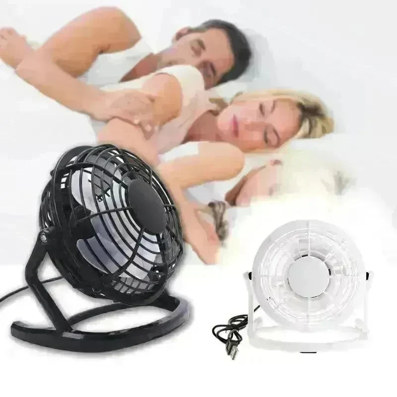 New Mini Portable Super Mute USB Fan Desk Cooling Laptop Notebook PC Fan Cooler Drop Shipping - EX-STOCK CANADA