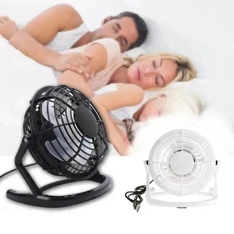 New Mini Portable Super Mute USB Fan Desk Cooling Laptop Notebook PC Fan Cooler Drop Shipping - EX-STOCK Canada