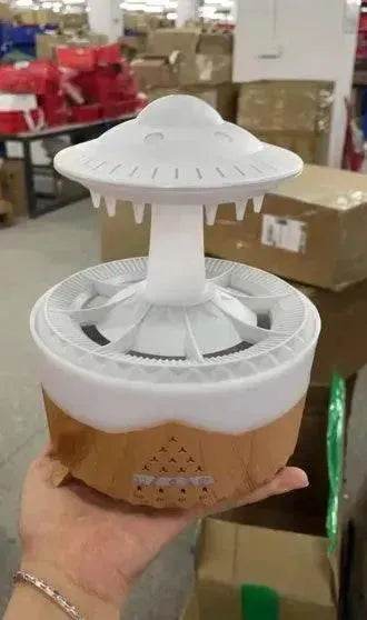 New UFO Raindrop Humidifier Water Drop Air Humidifier USB Aromatherapy Essential Oils Aroma Air Diffuser Household Mist Maker Home Decor - EX-STOCK Canada