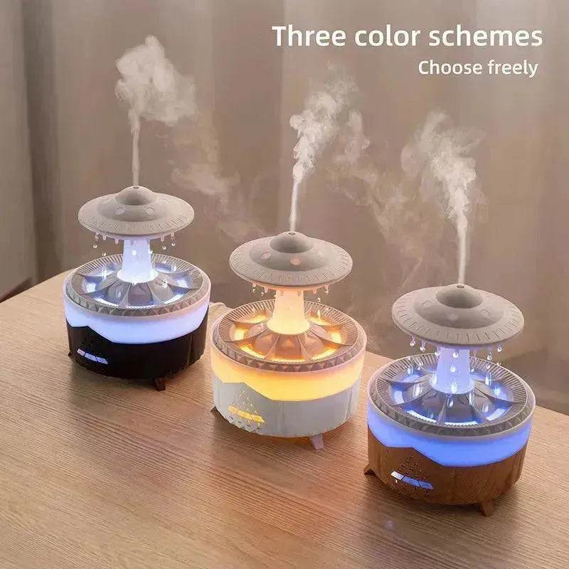 New UFO Raindrop Humidifier Water Drop Air Humidifier USB Aromatherapy Essential Oils Aroma Air Diffuser Household Mist Maker Home Decor - EX-STOCK Canada