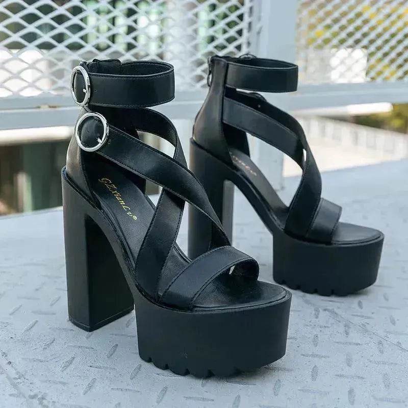 New Women's Shoes With Thick Soles And High Heels - EX-STOCK Canada