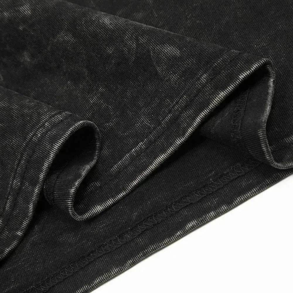 Old Washed Short Sleeve Men's Punk - EX-STOCK Canada