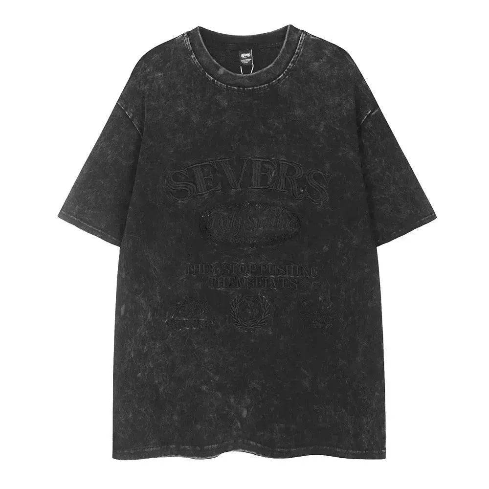 Old Washed Short Sleeve Men's Punk - EX-STOCK Canada