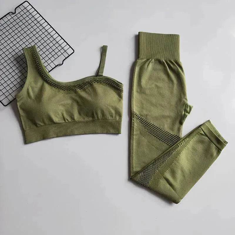 One-shoulder gym suit - EX-STOCK Canada