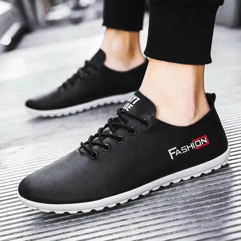 Peas Shoes, New White Shoes, Trendy Leather Shoes, British Style Casual Shoes - EX-STOCK Canada
