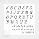 Personalized Custom 316L Stainless Steel Jewelry, English Alphabet Name Anklet - EX-STOCK Canada