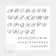 Personalized Custom 316L Stainless Steel Jewelry, English Alphabet Name Anklet - EX-STOCK Canada