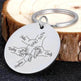 Personalized Father's Day DIY Name stainless steel Keychain - EX-STOCK Canada
