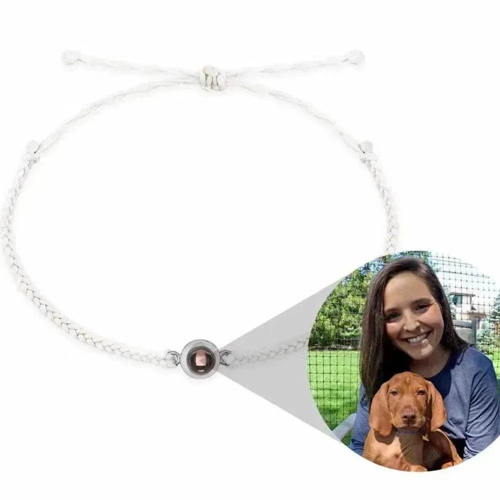 Personalized Photo Projection Bracelet 100 Languages I Love You Custom Photo Bracelets Custom Couple Jewelry Mother's Day Gift Greeting Cards - EX-STOCK Canada