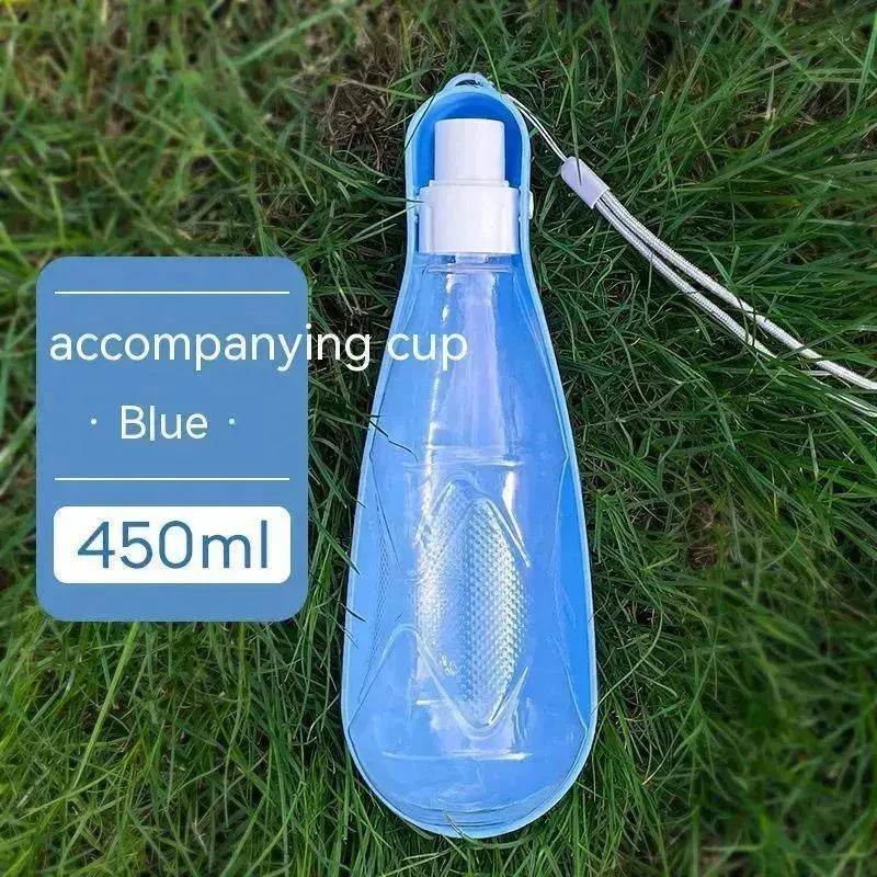 Pet Water Cup Outdoor Portable Folding Dog Water Bottle 550ml Large Capacity Medium To Large Dog Drinking Bottle - EX-STOCK Canada
