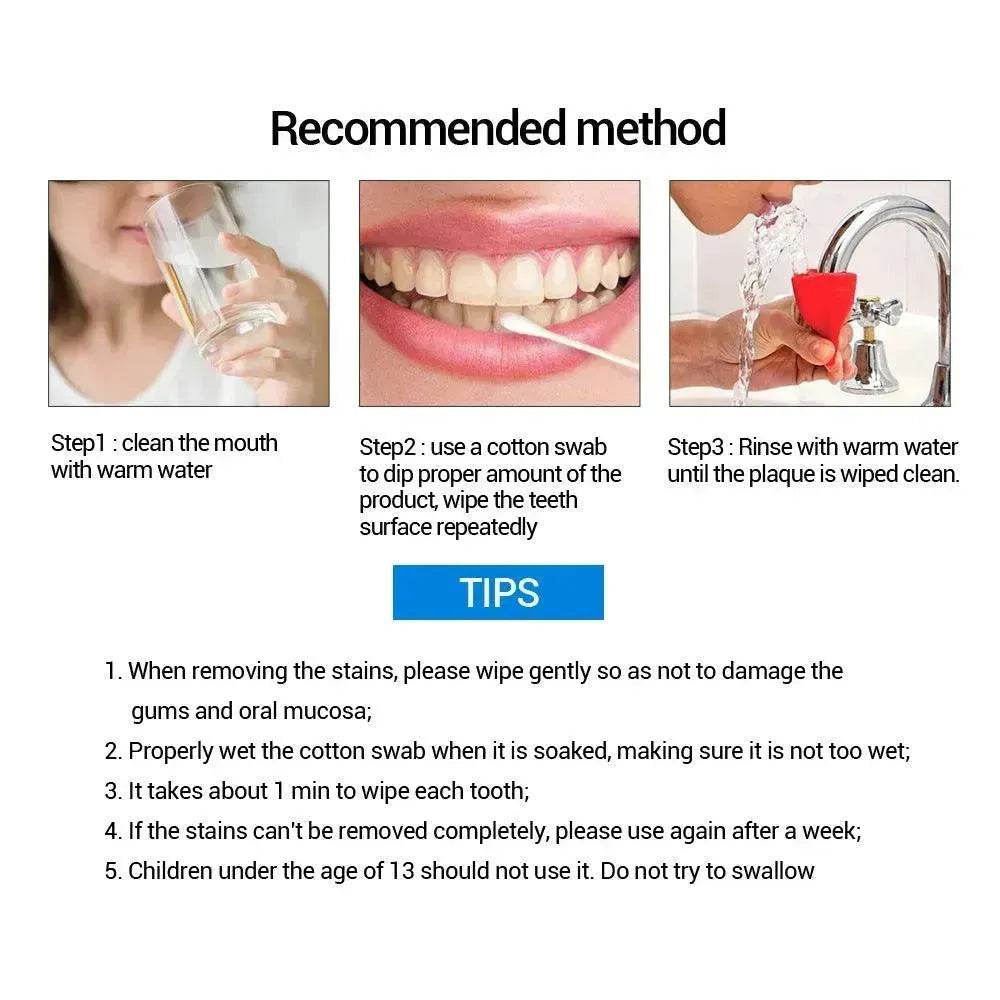 Plaque Cleansing Teeth Whitening Liquid 10ml - EX-STOCK Canada