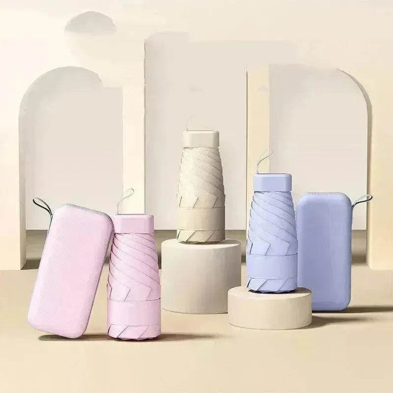 Pocket Umbrella Mini Sun Umbrella Sunny And Rainy Sun Umbrella - EX-STOCK Canada