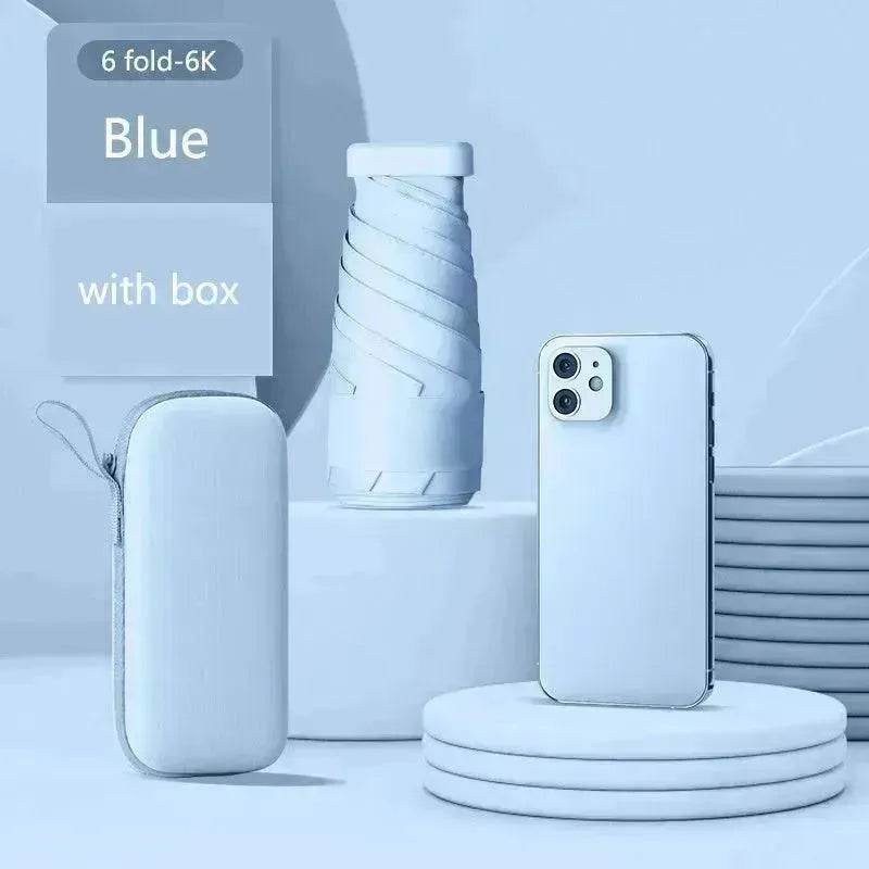 Pocket Umbrella Mini Sun Umbrella Sunny And Rainy Sun Umbrella - EX-STOCK Canada