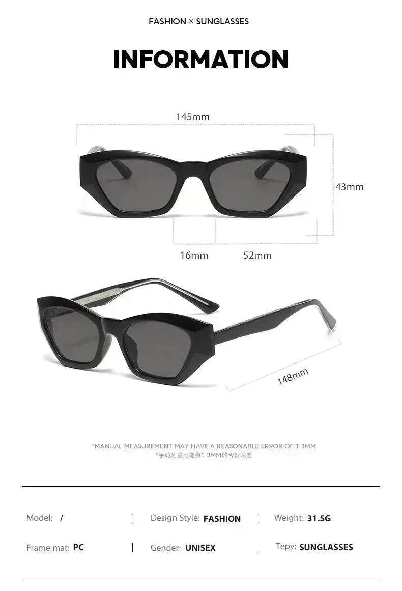 Polygonal Cat's Eye Core Insert TR Sunglasses - EX-STOCK Canada