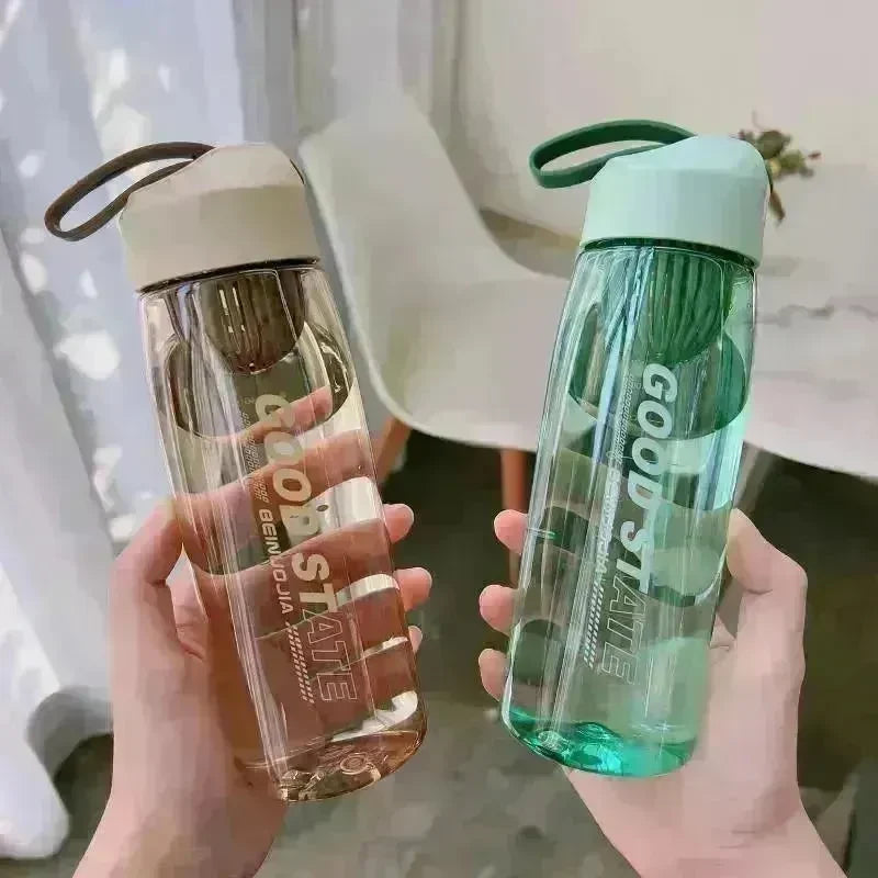 Portable Filter Screen With Sports Bottle Plastic Cup Fall Protection Strap Scale Water Bottle - EX-STOCK CANADA