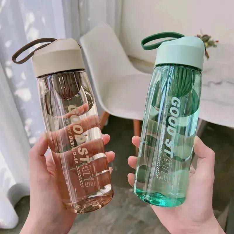 Portable Filter Screen With Sports Bottle Plastic Cup Fall Protection Strap Scale Water Bottle - EX-STOCK Canada