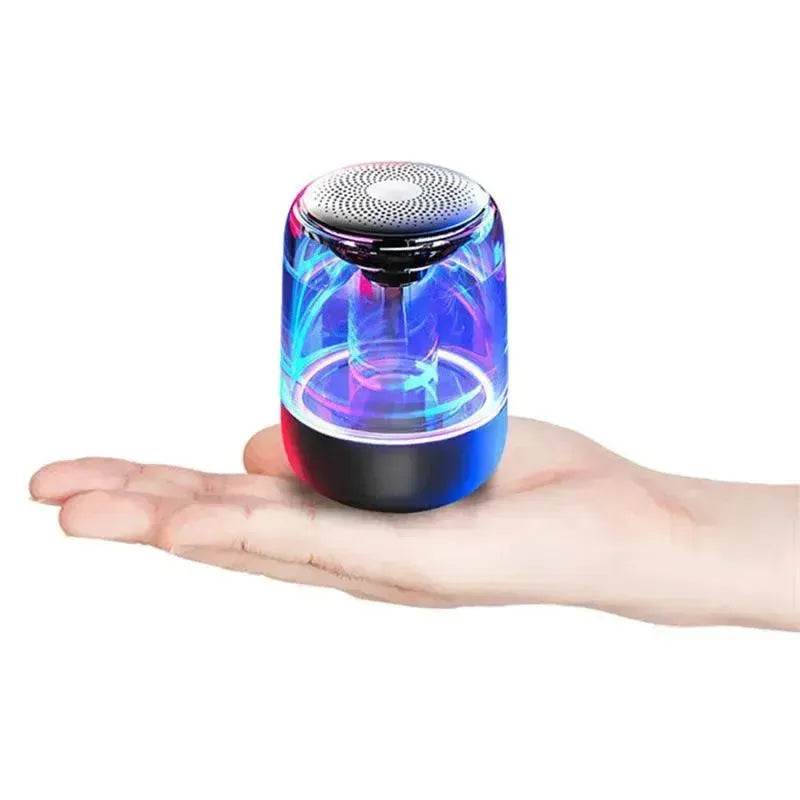 Portable Speakers Bluetooth Column Wireless Bluetooth Speaker Powerful Bass Radio with Variable Color LED Light - EX-STOCK Canada