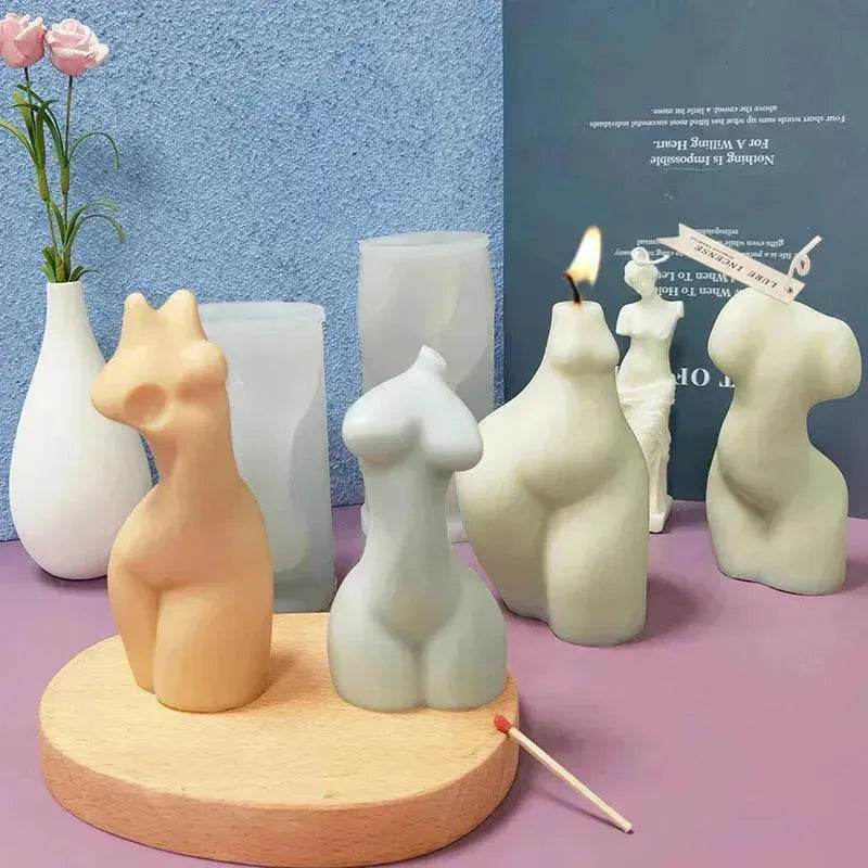 Portrait Scented Candle Silicone Mold DIY - EX-STOCK Canada