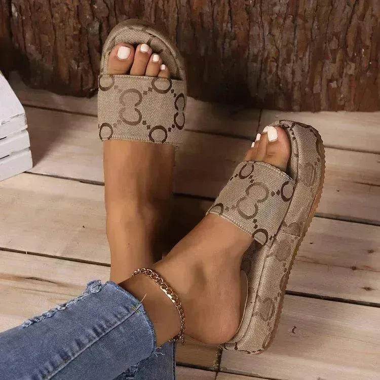 Soled Flat Slippers Casual Outdoor Beach Shoes - EX-STOCK Canada