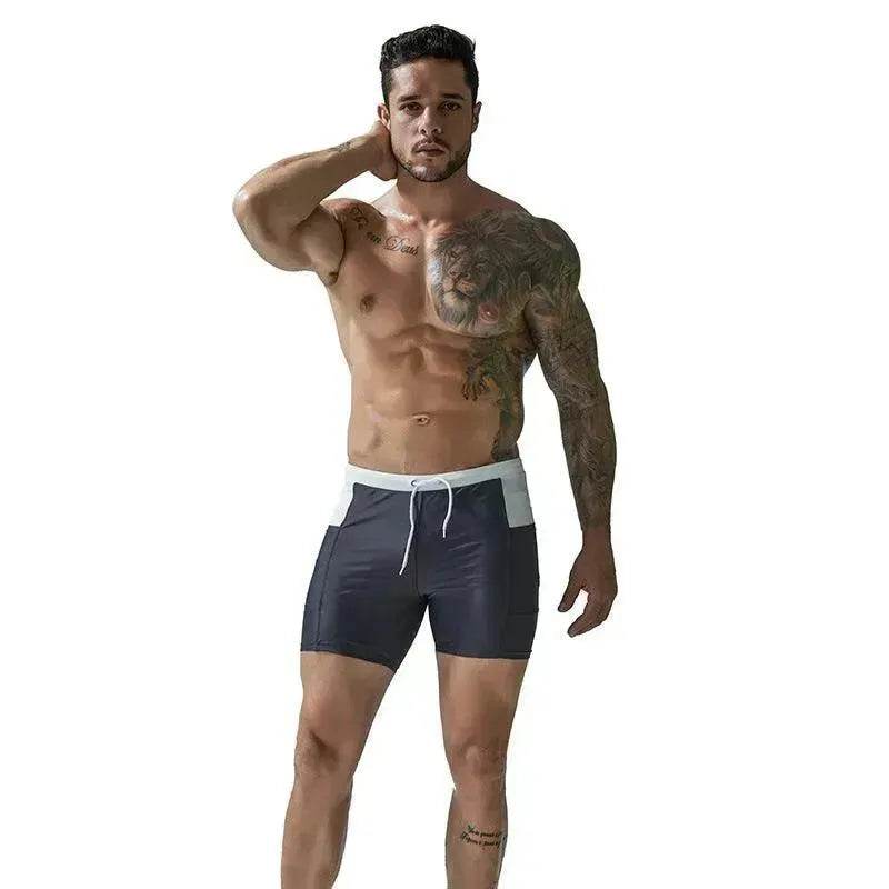 Professional Swimming Trunks With Side Pockets - EX-STOCK Canada