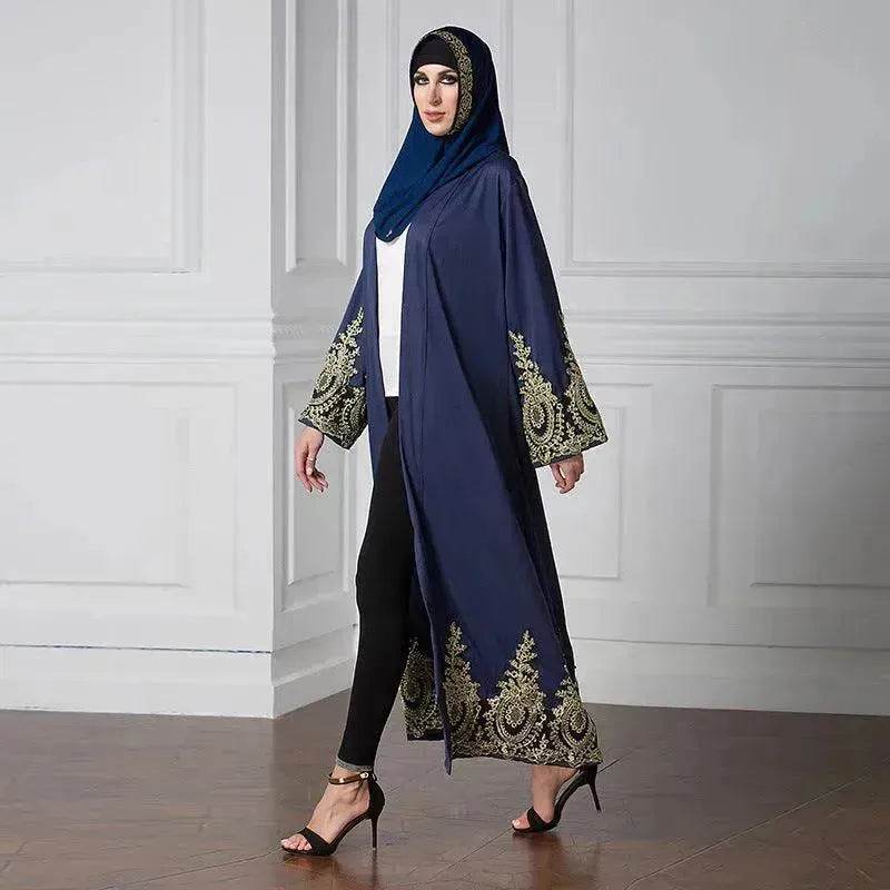 Luxury Vintage Abaya Kimono Jacket for Arab Turkey Middle East Women - EX-STOCK Canada